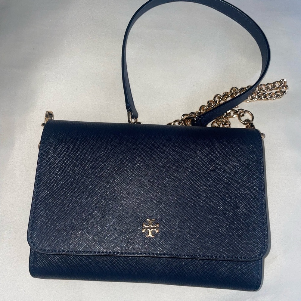 TORY BURCH NAVY BLUE CROSSBODY BAG